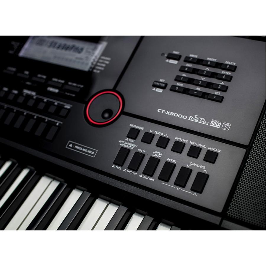 CASIO（カシオ） キーボード 電子ピアノ CT-X3000 スタンドセット 61
