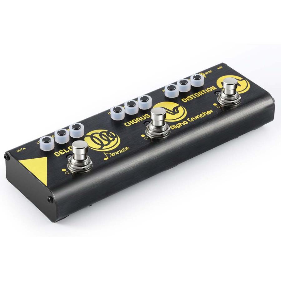 Donner ドナー Alpha Cruncher ディストーション コーラス ディレイ