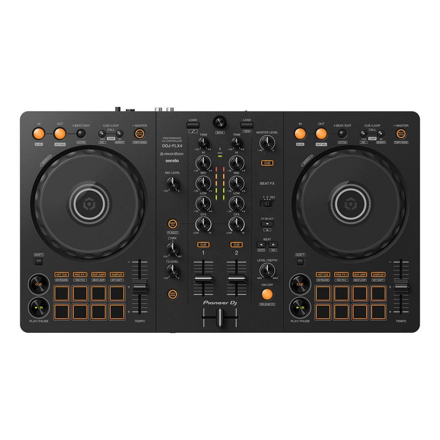 Pioneer DJ 〔DDJ-400後継機種〕 パイオニア DDJ-FLX4 + ケース+選べる