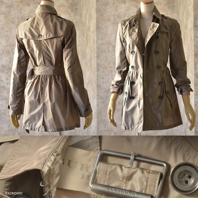 BURBERRY（バーバリー） トレンチ コート レディース 秋 ショート