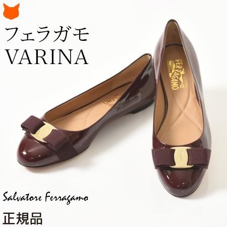 FERRAGAMO（フェラガモ） ぺったんこ パンプス ローヒール