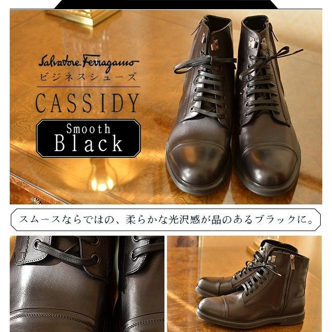 FERRAGAMO（フェラガモ） ブーツ メンズ 靴 ショートブーツ CASSIDY
