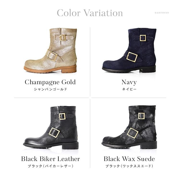JIMMY CHOO（ジミーチュウ） ショートブーツ エンジニアブーツ
