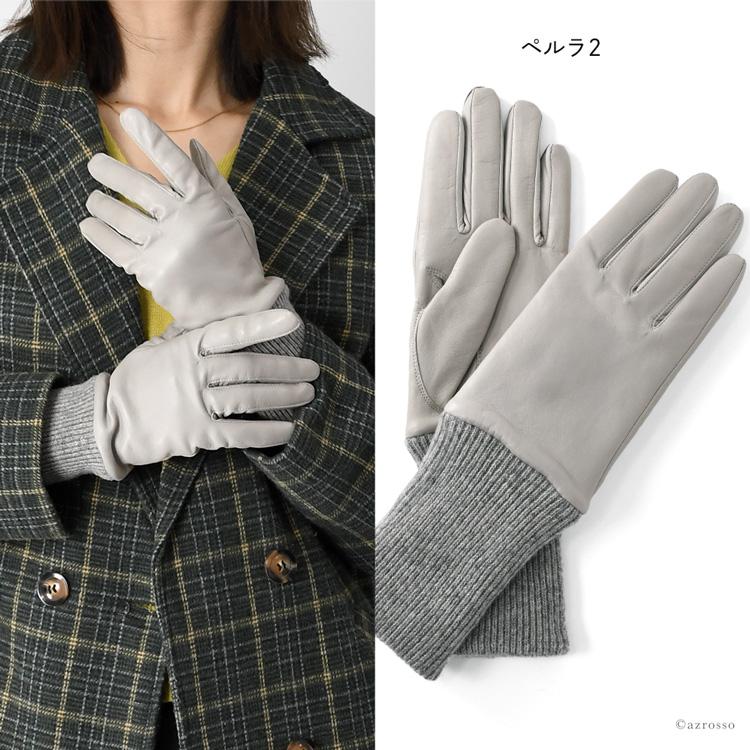 KURODA（クロダ） 手袋 レディース 革 防寒 カシミヤ ブランド 日本製