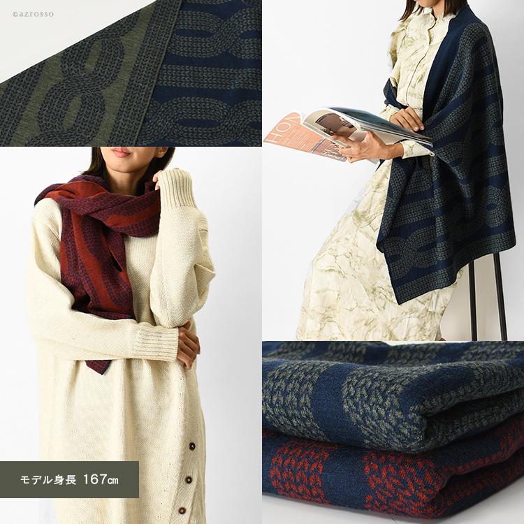 mino 日本製 ストール 風 カーディガン 大判 ストール ポンチョ
