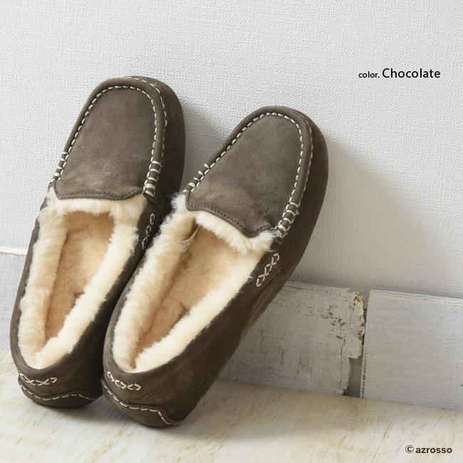 UGG（アグ） アンスレー スリッポン ムートン レディース スエード