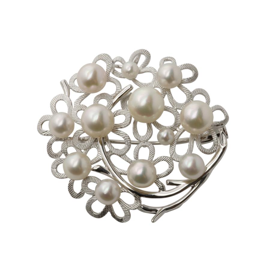 本真珠 あこやパール ブローチ フォーマル セレモニー 冠婚葬祭