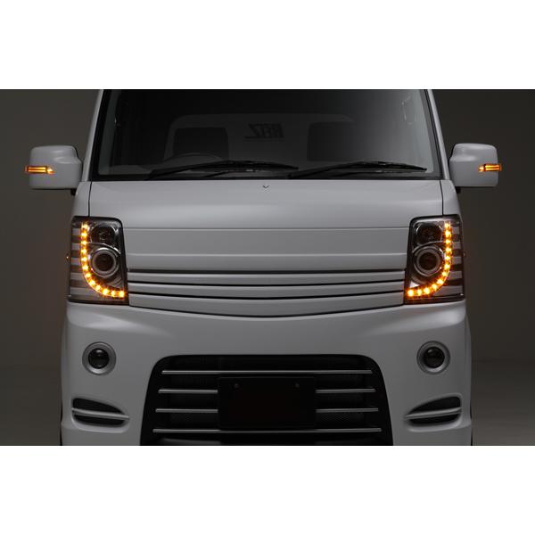 純正HID車用] DA64W エブリイ ワゴン 3DライトバーLED ヘッドライト