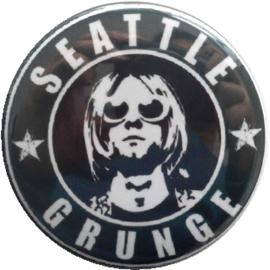 缶バッジ NIRVANA 38mm ピンバッジ : SHINSEITECH - 通販 - Yahoo