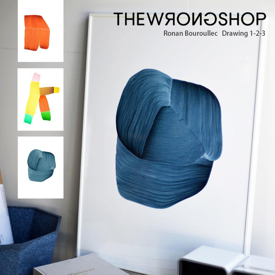 WRONGSHOP ロングショップ ロナン・ブルレック ポスター 特注フレーム