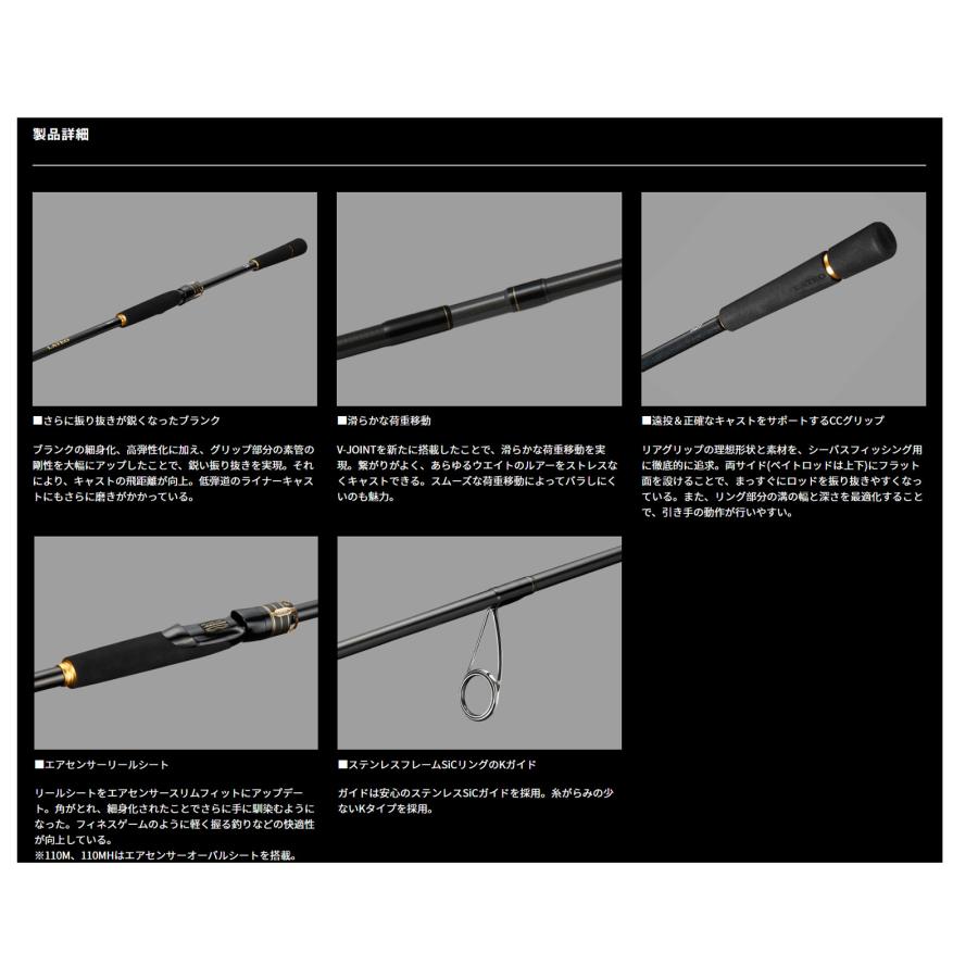 DAIWA（ダイワ） '24 LATEO(ラテオ) 96M (シーバスロッド)(スピニング