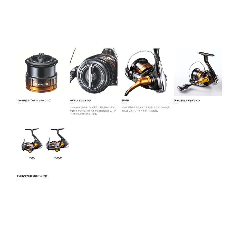 シマノ（SHIMANO） '22 Soare BB(ソアレ BB) C2000SSHG (スピニング