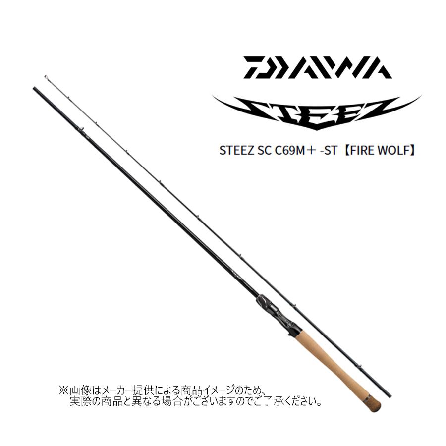 DAIWA（ダイワ） '22 STEEZ(スティーズ) SC C69M＋ -ST【FIRE WOLF