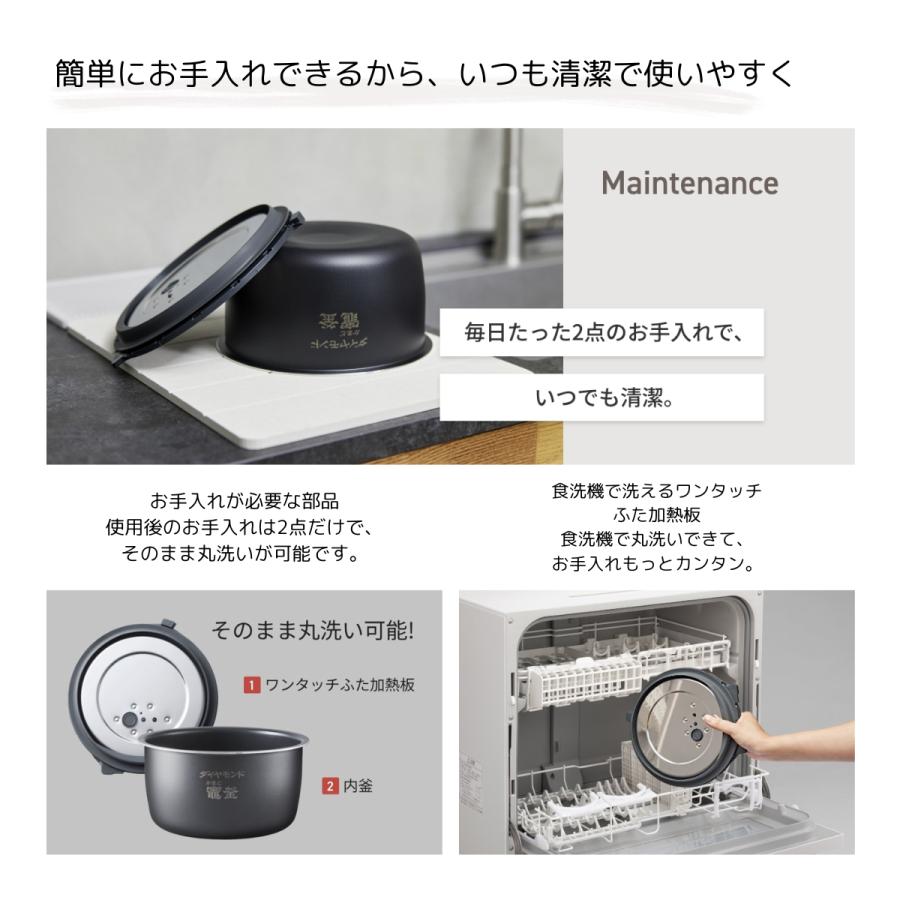 Panasonic（パナソニック） 訳アリ 箱痛み品 炊飯器 ホワイト SR-R10A