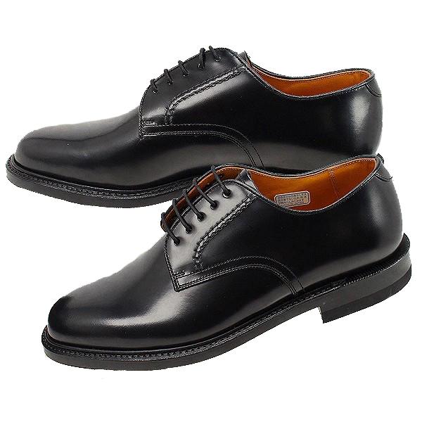 REGAL（リーガル） ブラック 靴 ビジネスシューズ プレーントゥ メンズ