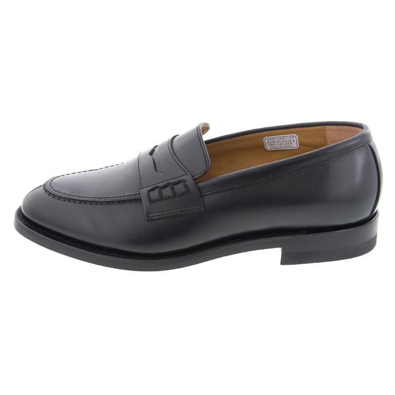 REGAL（リーガル） メンズ ローファー JE02AH 幅広3E ブラック 黒