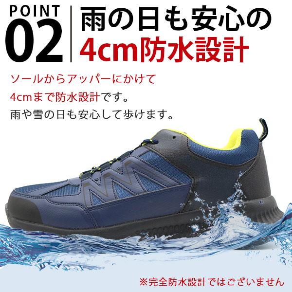 Healthknit（ヘルスニット） スニーカー メンズ 靴 ネイビー 幅広 6E