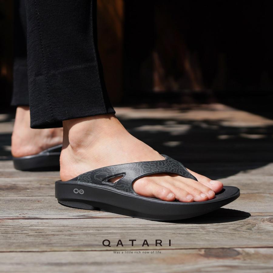 OOFOS（ウーフォス） サンダル ウーオリジナル スポーツ グラファイト