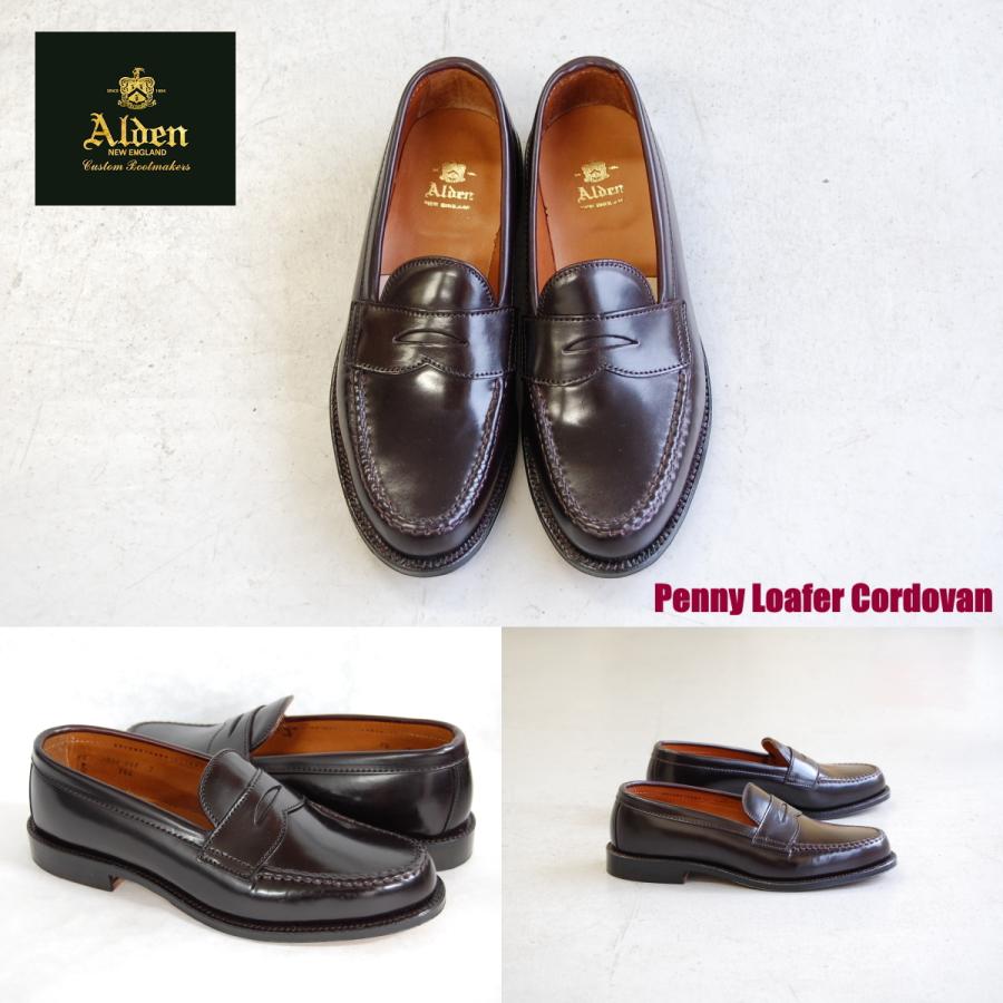 ALDEN（オールデン） ALDEN 986 VAN LAST penny loafer dark burgundy