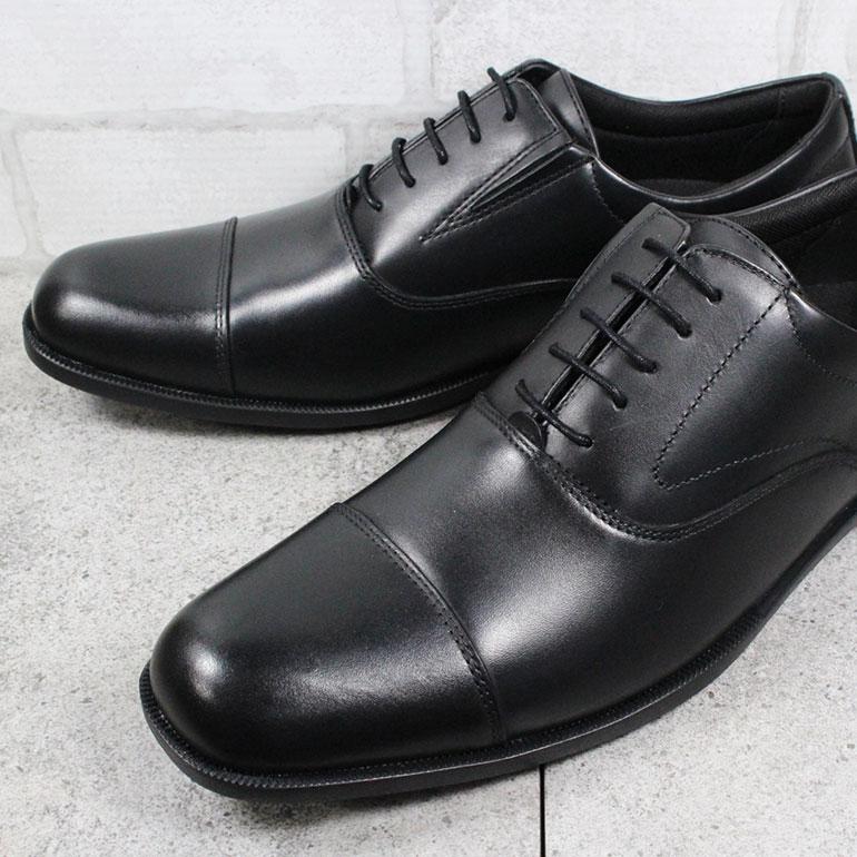 MIZUNO（ミズノ） ビジネスシューズ メンズ エクスライト ST2 ブラック