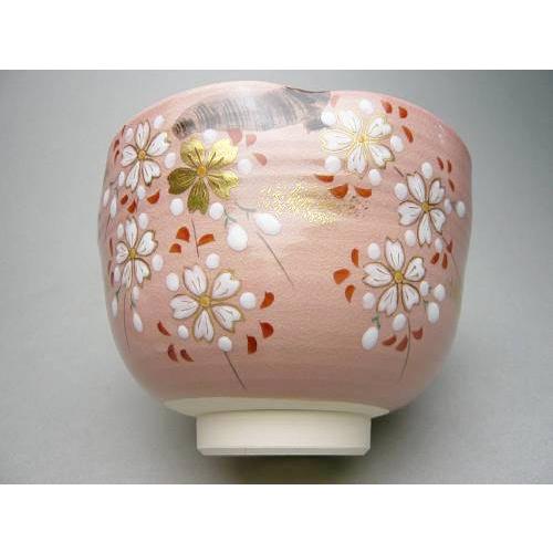 京焼 清水焼 色絵桜抹茶碗 剛 : 松韻堂 Yahoo!店 - 通販 - Yahoo