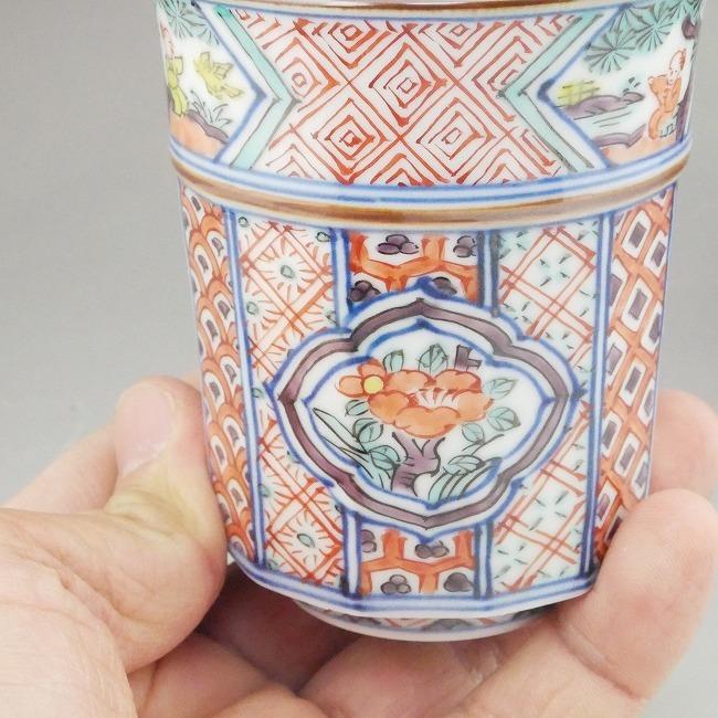 京焼 清水焼 赤絵古紋湯呑 昭阿弥 小単品 : 松韻堂 Yahoo!店 - 通販