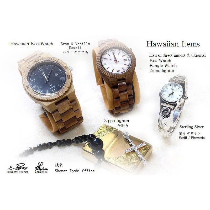 ハワイアンジュエリー ウオッチ ウッド 腕時計 クオーツ ホヌ デザイン