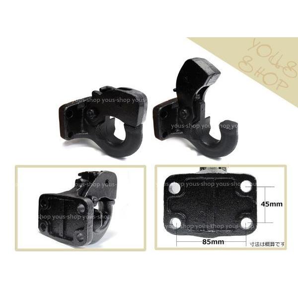 新品 ランクル60/70/80/100/200系 強化牽引 4穴 ピントルフック