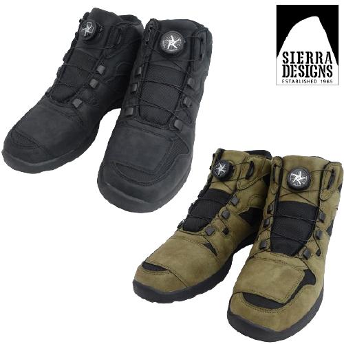 SIERRA DESIGNS シエラデザインズ メンズ ダイヤル式 バイク対応ブーツ