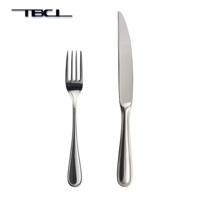 カトラリーセット ステーキナイフ&フォークセット 1人用 2pc 18-8