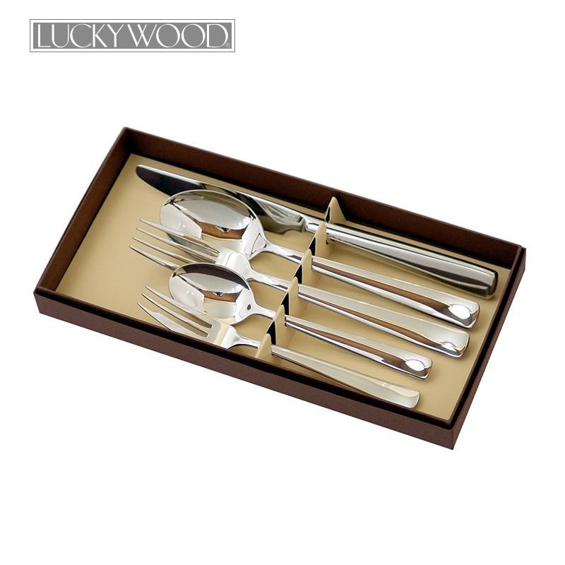 LUCKY WOOD（ラッキーウッド） カトラリーセット ナイフ フォーク