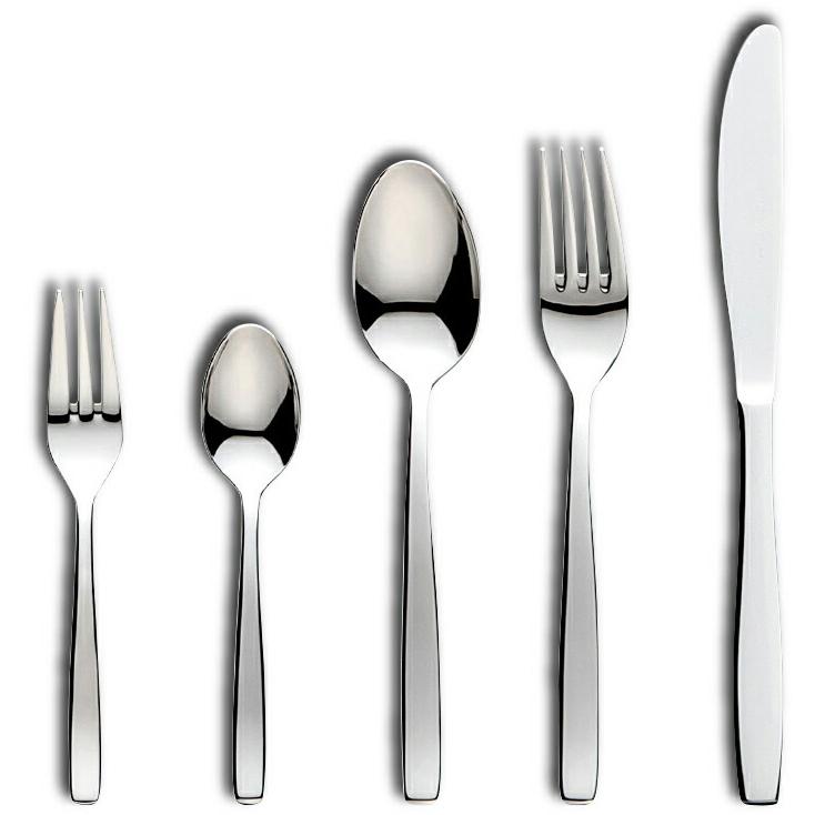 カトラリーセット 1人用 5本組 ナイフフォークスプーン Saks Super700