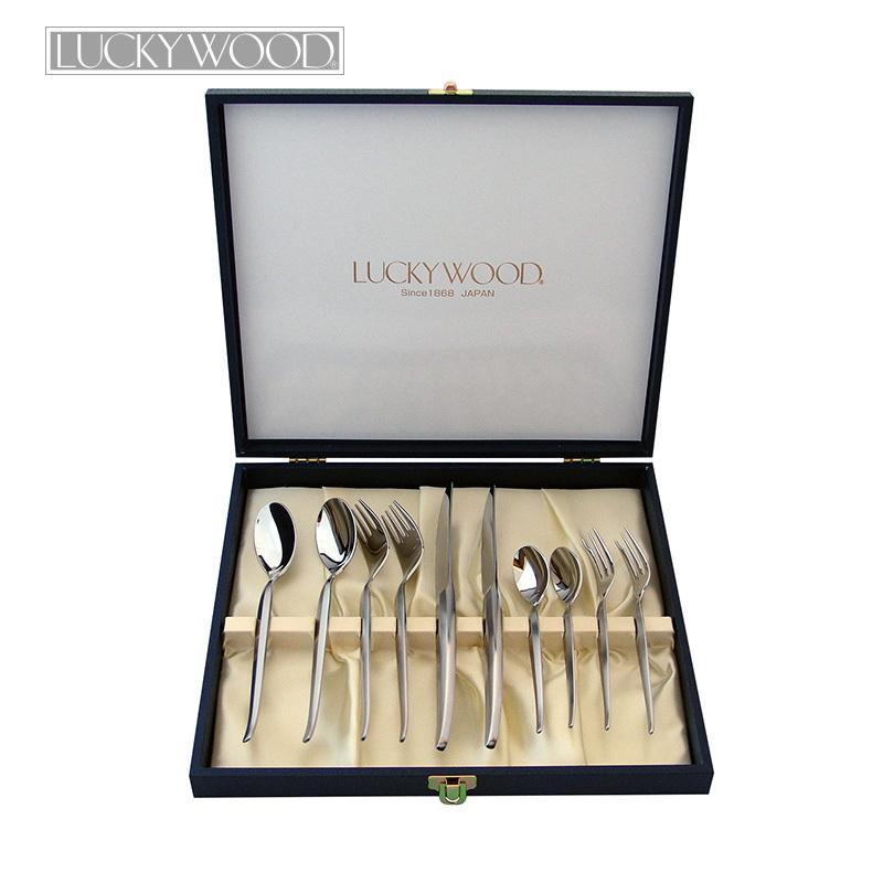 LUCKY WOOD（ラッキーウッド） カトラリーセット ナイフ フォーク