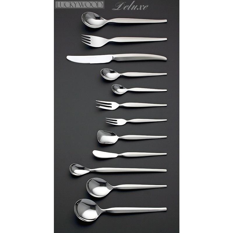 LUCKY WOOD（ラッキーウッド） カトラリーセット スプーン フォーク 2