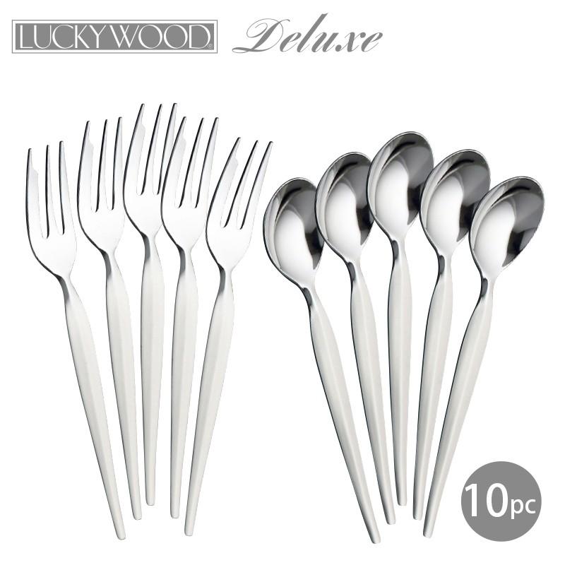 LUCKY WOOD（ラッキーウッド） カトラリーセット ティースプーン