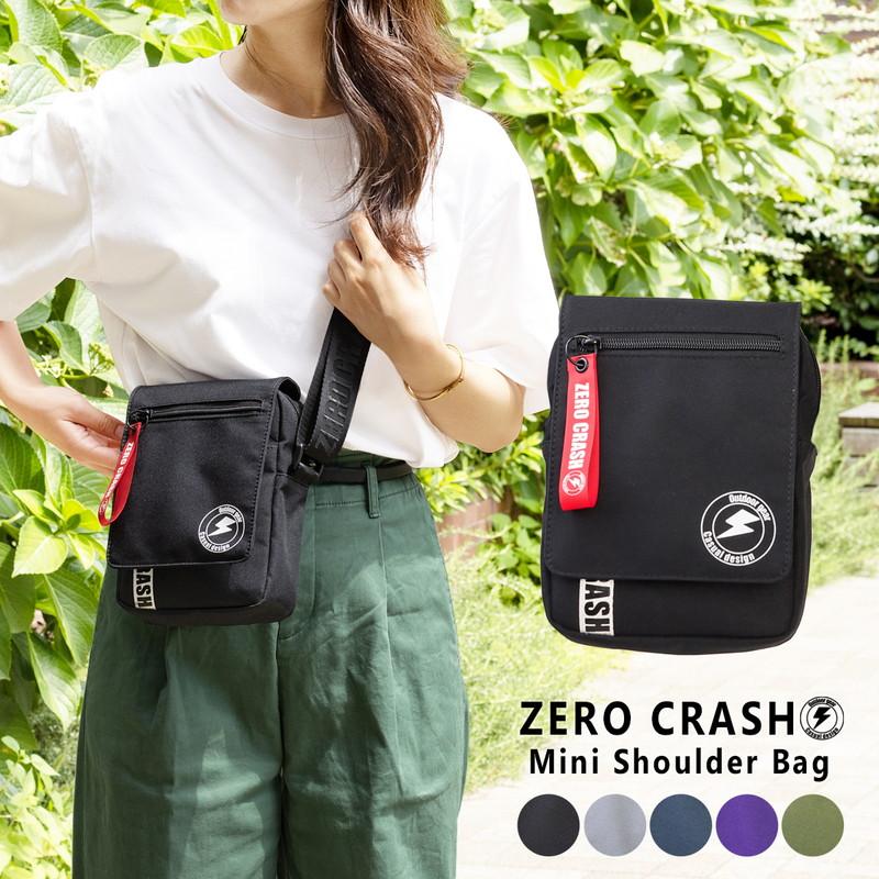 ZERO CRASH（ゼロクラッシュ） ショルダーバッグ レディース 撥水 防水