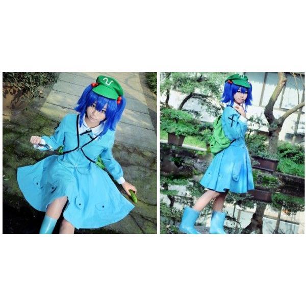 コスプレ衣装 東方Project 河城にとり ウィッグ 靴 風神録 : マンテン