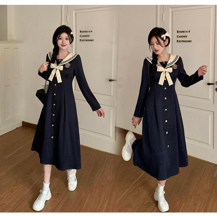 長袖 ワンピース 制服 JK服 女子高生 スクールウェア 学園祭 文化祭