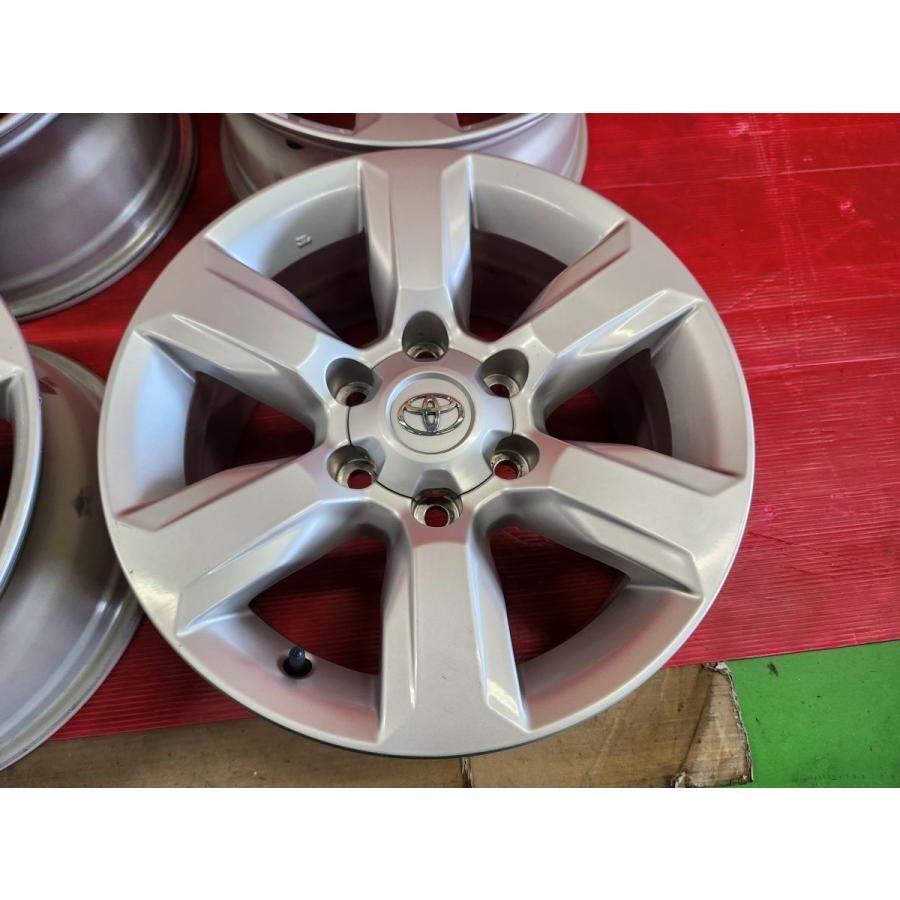 トヨタ 150 ランドクルーザー プラド 純正 17インチアルミホイール 4本