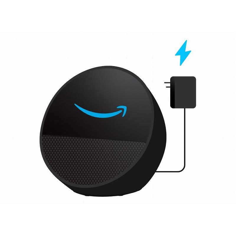 amazon（アマゾン） エコースポット with アレクサ ブラック スマート