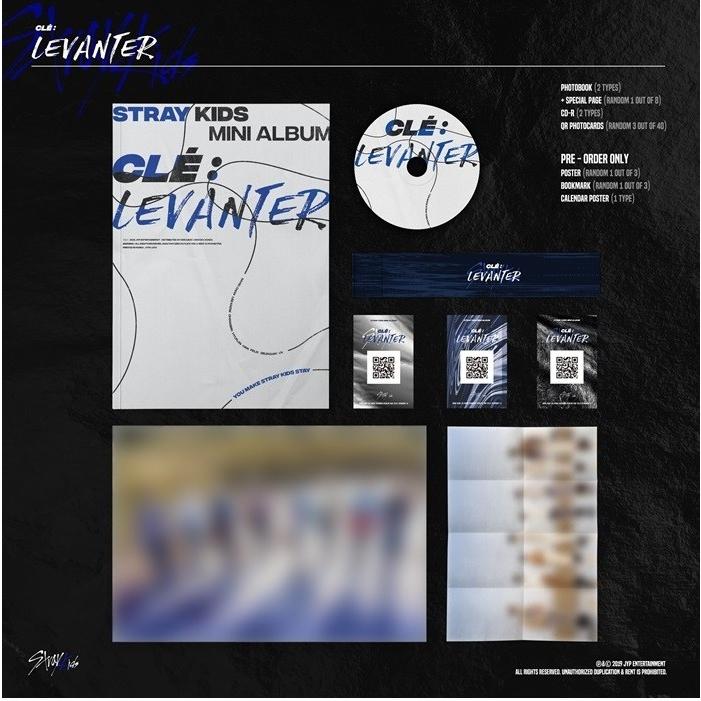 STANDARD】STRAY KIDS CLE LEVANTER MINI ALBUM ストレイキッズ ミニ