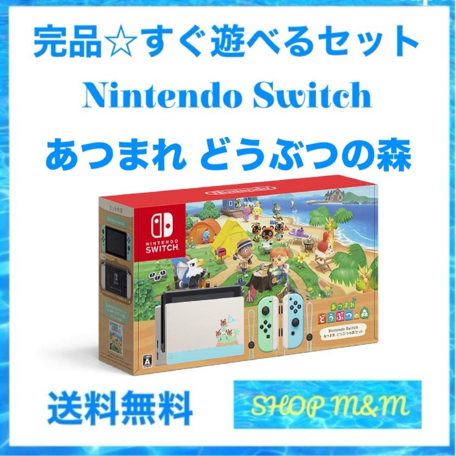 Nintendo Switch 任天堂 ニンテンドースイッチ 本体 あつまれ どうぶつ