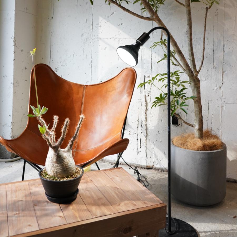 BARREL公式 フレキシブルアームライトスタンド ホワイト 高さ調節機能