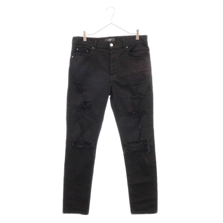 AMIRI（アミリ） クラッシュ加工スキニーデニムパンツ ジーンズ