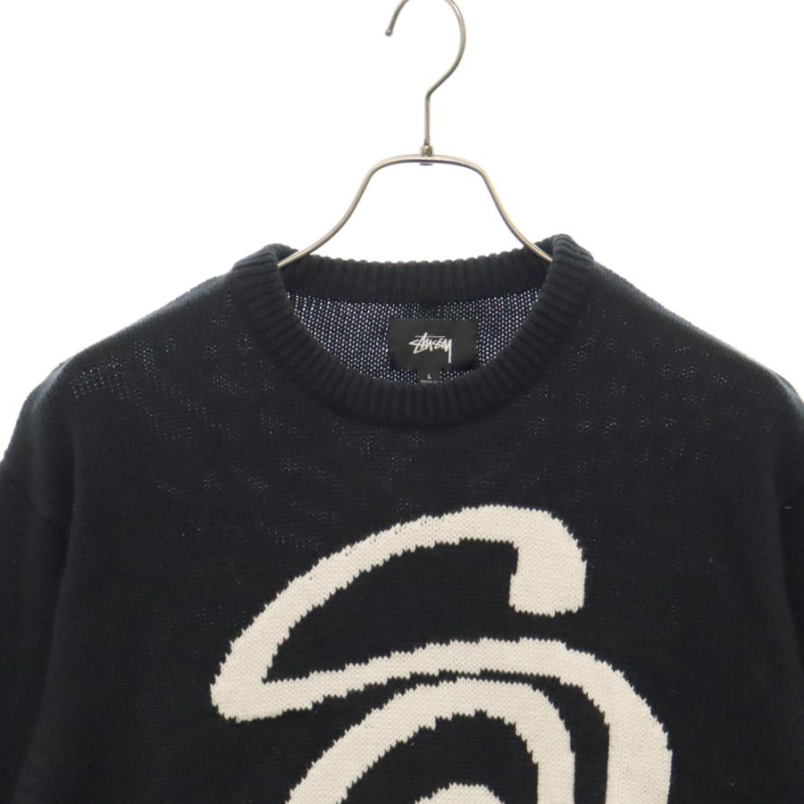 STUSSY（ステューシー） Curly S SWEATER カーリーSロゴコットンニット