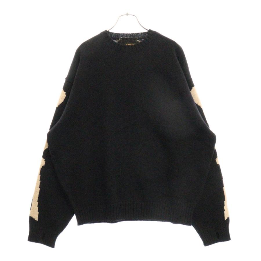 KAPITAL（キャピタル） 5Gウール BONEクルーネックセーター ニット