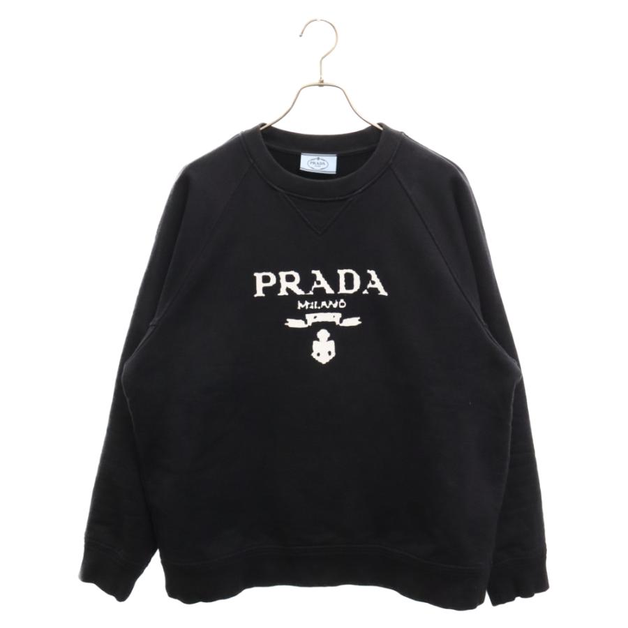 PRADA（プラダ） 21AW オーバーサイズ ロゴプリントクルーネック