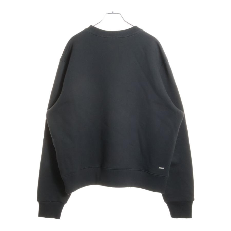 AMIRI（アミリ） フロントロゴ エンブロイ スウェット トレーナー 長袖