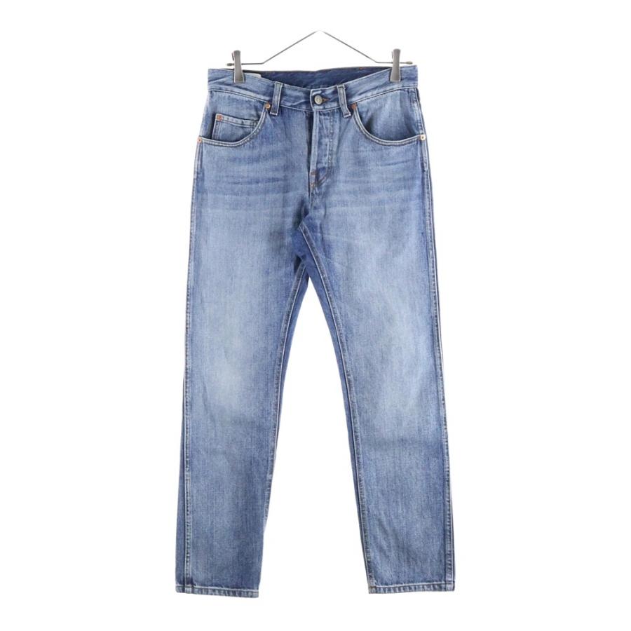 GUCCI（グッチ） アニマル刺繍 GGロゴデザイン デニムパンツ