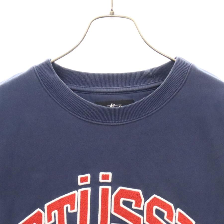STUSSY（ステューシー） 22AW RELAXED OVERSIZED CREW ロゴ刺繍